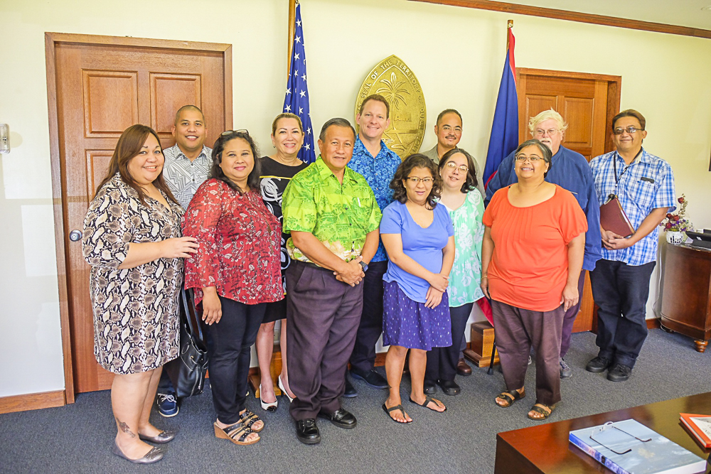 On November 17, Joseph Mendiola, CEDDERS Interoperability Data Manager, was sworn in as a new member of the Guam Developmental Disabilities Council.  The ceremony was held at the Lieutenant Governor's office and conducted by Acting Governor Ray Tenorio.  Mr. Mendiola was appointed for a four-year term by the Governor to the Council and will be representing Guam CEDDERS.