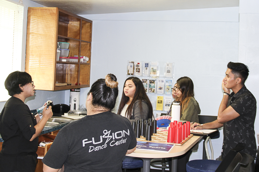 Leah Abelon, GSAT Center Coordinator, demonstrated Assistive Technology devices to 5 seniors from the University of Guam School of Nursing & Health Services on November 1.  Resources gathered will be shared with classmates in the Community Health Nursing course taught by Karen Cruz, RN, MPH.